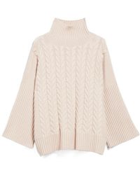 Max Mara - Okra Turtleneck Long-Sleeved Jumper - Lyst