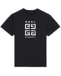 Givenchy - Faded 4G Logo Printed Slim Fit T-Shirt - Lyst