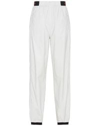 Prada - Light Nylon Wide-Leg Pants - Lyst
