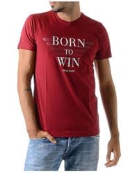 Armani Jeans - Logo Details T-Shirt - Lyst