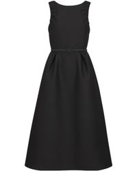 Dior Iviera Mid-Length Flared Dress in Gray | Lyst