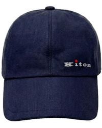 Kiton - Logo-Embroidered Baseball Cap - Lyst