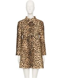 Valentino - Jaguar Spots Leopard Printed Coat - Lyst