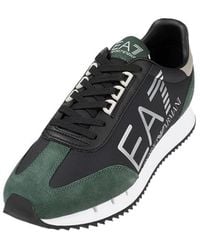 EA7 - Lace-Up Sneakers - Lyst
