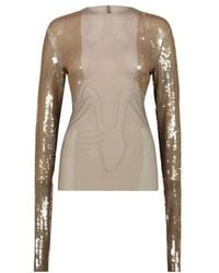 Rick Owens - Dennis Embellished Top - Lyst