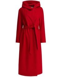 Herno - Virgin Wool Long Coat Jackets And Coats - Lyst