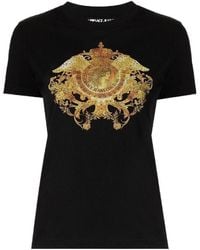 Versace Jeans Couture - Graphic-Print Cotton T-Shirt - Lyst