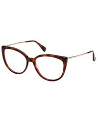 Max Mara - Cat-Eye Frame Glasses - Lyst