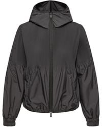 Moncler - Anemone Pleated Hooded Jacket - Lyst