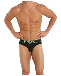 Emporio Armani - Logo Detail Panties - Lyst