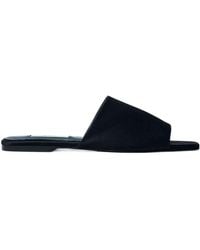 TOTEME - Totême Satin Bandeau Slides - Lyst
