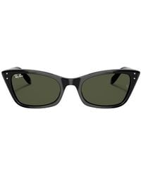 Ray-Ban - Lady Burbank Cat-Eye Frame Sunglasses - Lyst