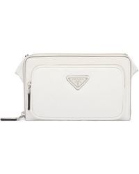 Prada - Saffiano Leather Belt Bag - Lyst