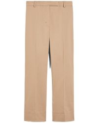 Max Mara - 'S Felice Cropped Flared Pants - Lyst