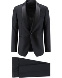 Tagliatore - Two-Piece Set: Long-Sleeve Suit Jacket And Trousers - Lyst
