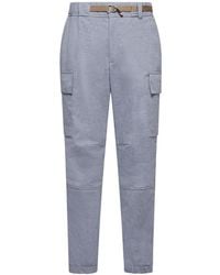 Moncler - Moncler Chambray Jogging Trousers - Lyst