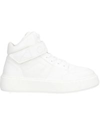 Ganni - Sneakers Leather, Textile Fibers - Lyst