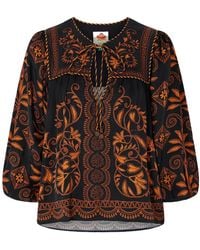 FARM Rio - Cornely Ainika Printed Blouse - Lyst