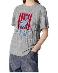 Bottega Veneta - Graphic Printed Regular Fit T-Shirt - Lyst
