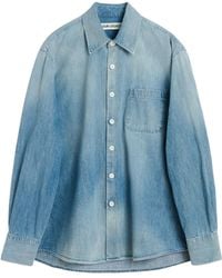Our Legacy - Above Button Front Shirt - Lyst