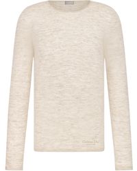 Dior - Homme Crewneck Long-Sleeved Jumper - Lyst
