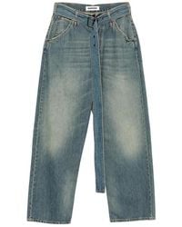 DARKPARK - Dalila Belted Relaxed Jeans - Lyst