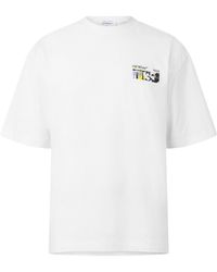 Off-White c/o Virgil Abloh - Printed T-Shirt - Lyst