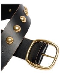 Chloé - Midnight Buckle Leather Belt - Lyst