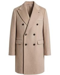 Peserico - Double-Breasted Coat - Lyst