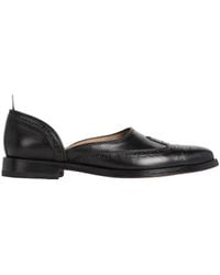 Thom Browne - Slip-On Brogue Shoes - Lyst