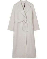 Max Mara - Wool Drap Wrap Coat - Lyst