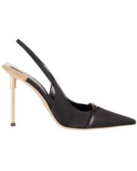 Elisabetta Franchi - Pointed-Toe High-Heeled Sandals - Lyst