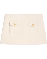 Celine - Bandeau Mini Skirt - Lyst