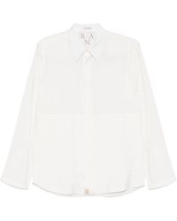 RANRA - Crinkled-Finish Shirt - Lyst