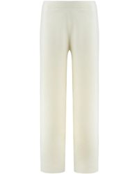 P.A.R.O.S.H. - P.A.R.O..H. Elasticized Wool Pants - Lyst