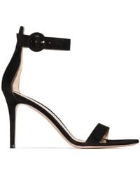 Gianvito Rossi - Portofino Ankle-Strap Sandals - Lyst