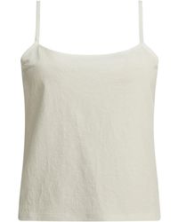 KHAITE - Cami Textured Jersey Tank Top - Lyst