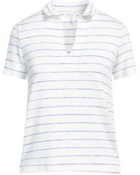 Rag & Bone - Striped Knitted Short-Sleeved Shirt - Lyst