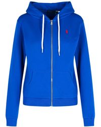 Polo Ralph Lauren - Zipped Hoodie - Lyst