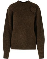 ROTATE BIRGER CHRISTENSEN - Alpaca Blend Sweater - Lyst