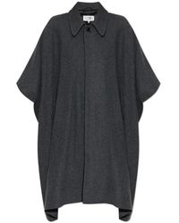 MM6 by Maison Margiela - Single-Breasted Coats - Lyst