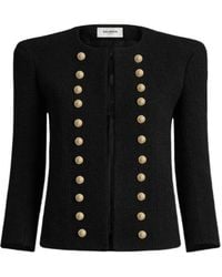 Balmain - Long-Sleeve Casual Jacket - Lyst