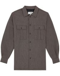 MM6 by Maison Margiela - Tweed Shirt Dress - Lyst