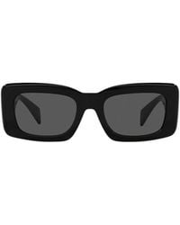 Versace - Eyewear Rectangular Frame Sunglasses - Lyst