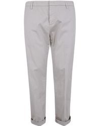 Dondup - Gaubert Cuffed Slim Pants - Lyst