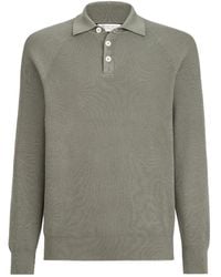 Brunello Cucinelli - English Rib Polo Shirt - Lyst