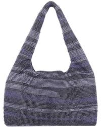 Kara - Embellished Top Handle Bag - Lyst