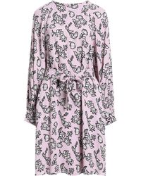 Weekend by Maxmara - Lilac Mini Dress Viscose - Lyst