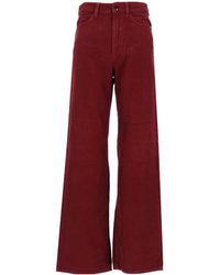 AMISH - Linda Wide-Leg Corduroy Pants - Lyst
