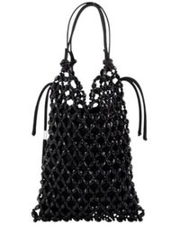 STAUD - Sac Cabas Karla À Ornements De Perles - Lyst